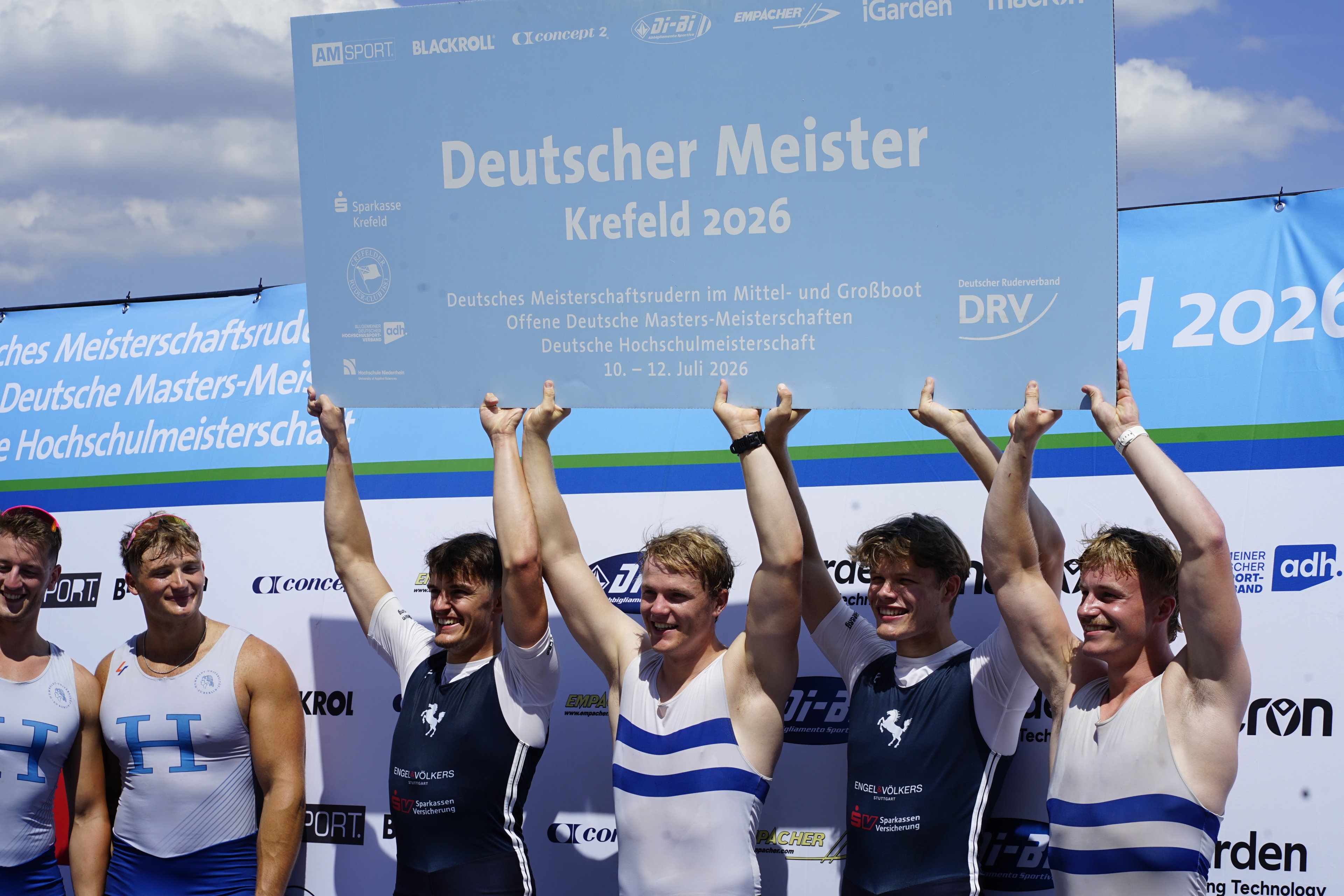 Siegerehrung DHM Rudern 2026